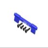 Aluminum 7075 Center Top Crossbar for Losi 1/18 Mini LMT 4X4 Brushed Monster Truck RTR-LOS01026 Upgrade Parts - Blue view 1