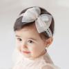 Asphinien Baby Girls Bow Headband Lace Cute Bow-knot Hair Band Elastic Toddler Newborn Infants Birthday Festival Party Head Wrap Accessories (Style 3) view 2
