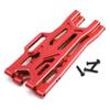 Aluminum Front Lower Suspension Arm Upgraded RC Parts for ARRMA 1/10 KRATON Outcast 4X4 4S V2 BLX RC Car, Red view 3