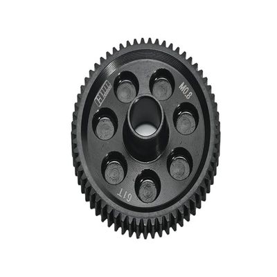 4140 Medium Carbon Steel Spur Gear (61T/M0.8/32P) for Arrma 1/10 Gorgon 4X2 Mega 550 Brushed Monster Truck-ARA3230 Upgrade Parts