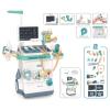 Serena & Jewel Kit for Kids 26 Accessories Pretend Medical Station Set Mobile Cart with Lights, Thermometer, Stethoscope, Role Play Educational Toys for Boys & Girl Kids (26PCS) view 1