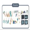 Serena & Jewel Kit for Kids 26 Accessories Pretend Medical Station Set Mobile Cart with Lights, Thermometer, Stethoscope, Role Play Educational Toys for Boys & Girl Kids (26PCS) view 3