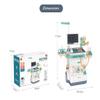 Serena & Jewel Kit for Kids 26 Accessories Pretend Medical Station Set Mobile Cart with Lights, Thermometer, Stethoscope, Role Play Educational Toys for Boys & Girl Kids (26PCS) view 4
