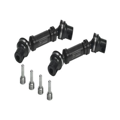 Medium Carbon Steel Front+Rear Center Driveshafts for Losi 1/18 Mini LMT 4X4 Brushed Monster Truck RTR-LOS01026 Upgrade Parts