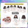 Bememo 100 Pcs Jesus Toys Original Design Mini Rubber Little Jesus Figurine to Hide and Seek Religious Party Favors Sunday School Craft Baptism Gifts for Easter Egg Stuffers(White) view 2