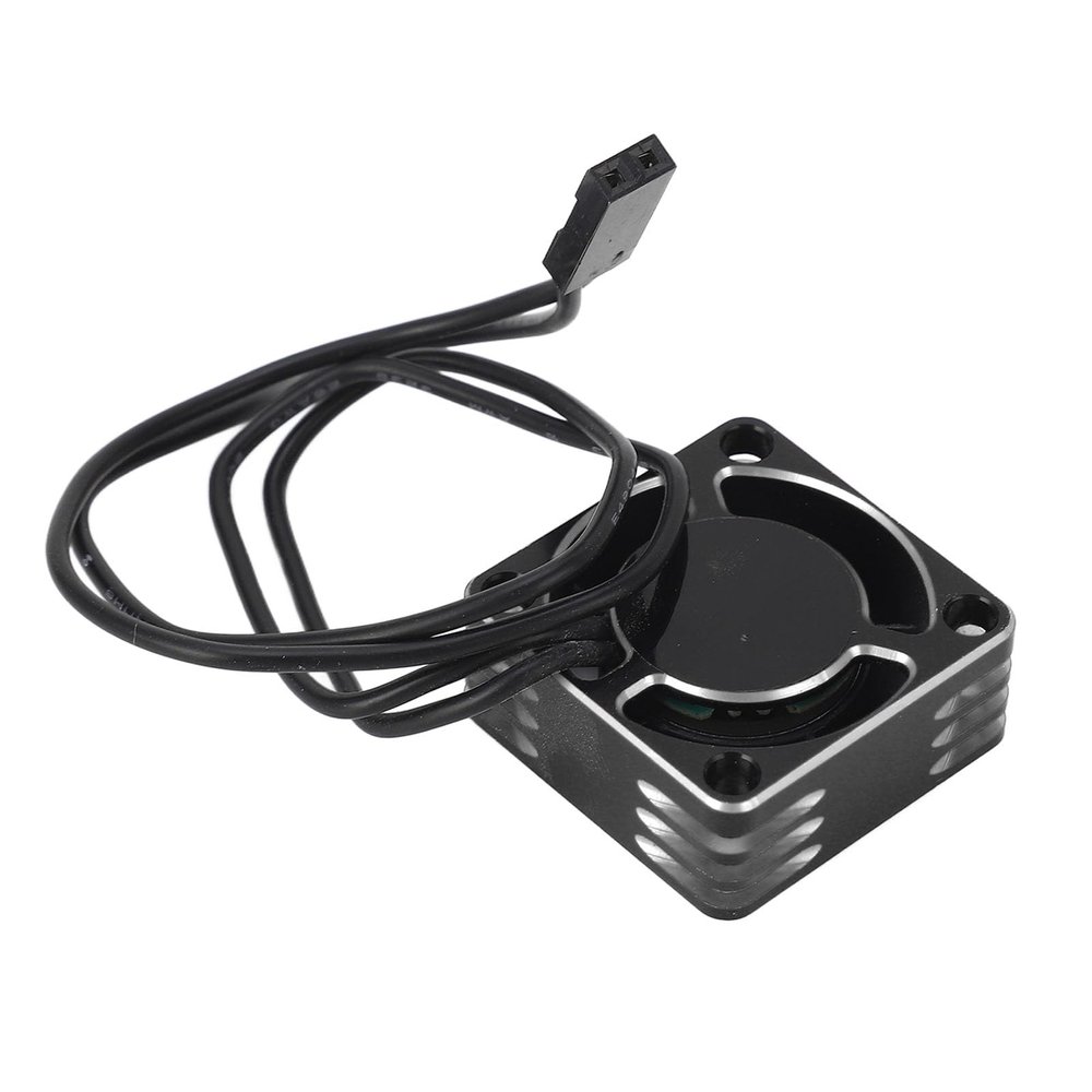 Brushless Motor ESC Cooling Fan, 25x25mm RC Car Motor Cooling Fan Heat Universal Fit Lightweight High Speed Dissipation for RC Car (Silver)