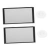 Abaodam 2pcs Rear Mirror Car Interior Backseat Rearview Mirror Observation Rear Rearview Accessories view 1