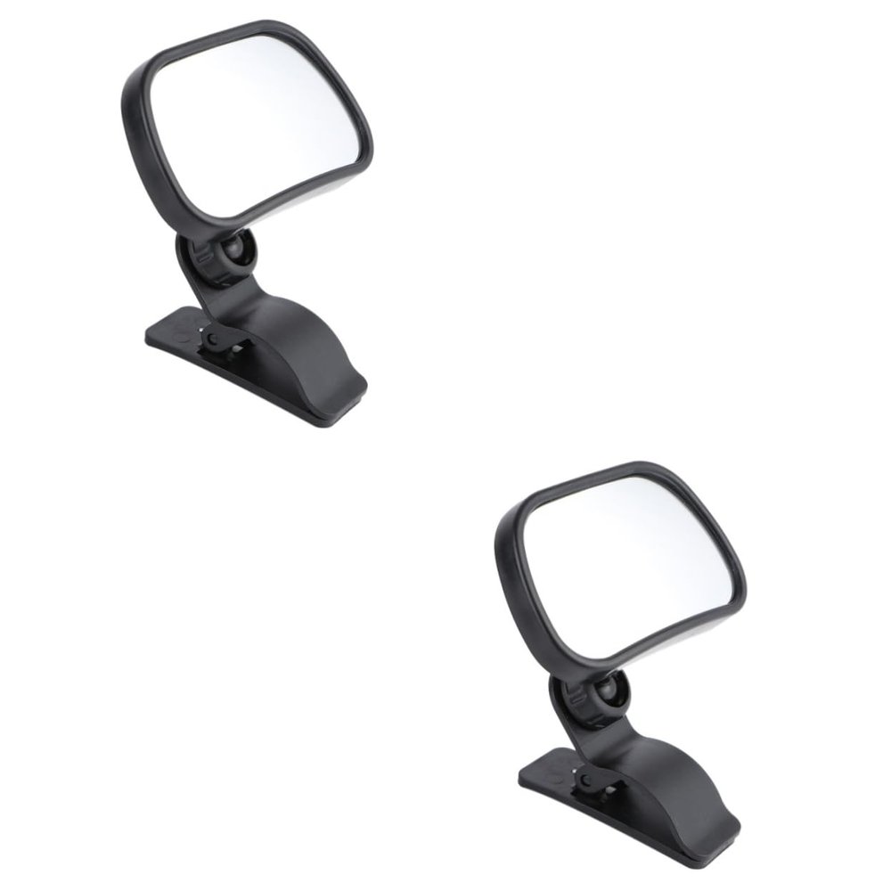 Abaodam 2pcs Multi-functional Rearview Mirror Suction Cup Blindspot Mirror for Boy Car Adhesive