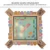 Personalized Board Organizer Custom Frame Compatible with Monopoly and Game Pieces | Economic Themed Organizer | 4 Sides and 4 Corners view 2