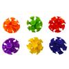 Mardi Gras Spot 2" Suction Cup Ball - Assorted Colors (Pack of 6) view 1