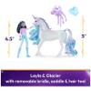Unicorn Academy, Layla & Glacier with 2 Accessories & Hair Tool, Dolls & Unicorn Toys, Gifts & Stocking Stuffers for Girls Ages 4 and up view 2