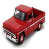 1966 Chevy C10 Fleetside Pickup Truck Red 1/24 Diecast Model Car by Motormax 73355R view 1