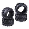 4pcs/lot Rubber Tire OD :82mm ID:52mm Width:46mm with Foam Inserts for RC 1/16 for Monster Truck Modification Accessories view 4
