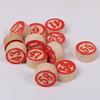 Reicyfang 90 pcs Vintage Tombola Italian Game Tombolini Tiles, Rustic Bingo Chips, Wooden Tombola Standard Tiles, Classic Bingo Game Pieces, Ideal for Custom DIY Board Game Pieces, and Arts & Crafts view 2