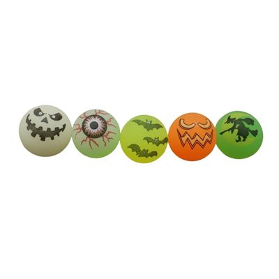 Mardi Gras Spot 1" Glow in The Dark Bounce Ball (Pack of 24)