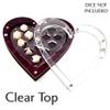 C4Labs Heart Dice Tray with Display Insert | Color and Lid Options | Valentines and other Gifts view 4