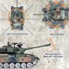 Supdex RC Tank, 1:18 Alloy Metal US M60 Remote Control Army Model Toys, 2.4Ghz RC Vehicle with Realistic Smoke, Sound and Lights, Military Tank That Shoots BBS for Adults and Kids view 3