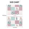 Personalized Baby Car Seat Canopy for Babies with Name, Custom Car Seat Covers for Girls, Infant Opening Minky Nursing Breastfeeding Stroller Cover Carseat Canopies for Newborn, Unicorn Pink view 3