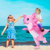 Stegosaurus Inflatable Axolotl Costume for Kids Halloween Costumes Kid Blow Up Costume Ride on Axolotl Costumes for Girls Boys Cosplay Party view 4