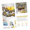 ibasenice 54pcs Construction Cake Toppers for Birthday Parties Engineering Truck Theme Decorations for Boys and Girls for Showers and Day Celebrations view 2