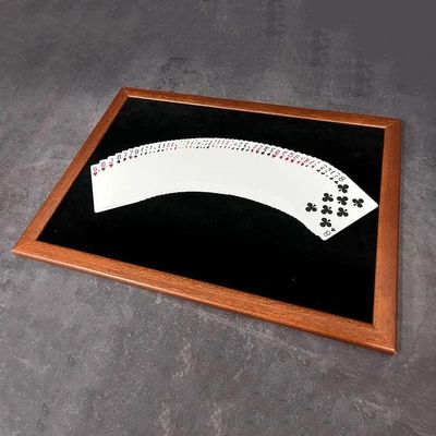 blue-ther Close up Mat with Frame (45 X 33 cm/17.71 X 12.99 in) Magic Tricks Magic Accessories for Magicians Card Coin Magic Props Stage Illusions Gimmicks