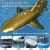 bayehngs Pool Toy, Remote Control Shark Toy for Boys, Bath Toy for Kids, High Simulation Shark RC Boat Boy Toy with Light & Spray Water, Gift for 6+ Year Old Boys Girls, Gold view 4