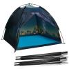 Ai-Uchoice Kids Play Tent Poles 60*60*44 Replacement Poles for Child Tent Fiberglass Poles for Space World/Galaxy/Observatory/Dinosaur Style,Length 132" view 3