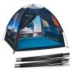 Ai-Uchoice Kids Play Tent Poles 60*60*44 Replacement Poles for Child Tent Fiberglass Poles for Space World/Galaxy/Observatory/Dinosaur Style,Length 132" view 4