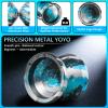 YOYOSTUDIO T16 Professional Yoyo for Kids 8-12, Responsive/Unresponsive Yoyo for Beginners - Complete Kit with Bearing, 10 Strings, Case & Glove (Black Blue Silver) view 4