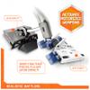 HEX BOTS BattleBots Arena Bite Force & Blacksmith, Remote Control Robot Toys for Kids with Over 20 Pieces, STEM Toys for Boys & Girls Ages 8 & Up, Batteries Included view 3