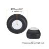 MECCANIXITY RC Airplane Wheels 4.53" OD RC Airplane,Aircraft PU Sponge Wheels,Tire Tail Wheel RC Aircraft Foam Wheel Replacement for DIY RC Model Plane Aircraft Pack of 4 view 2