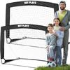 Soccer Goals Soccer Net - Kids Pop-up Football Goals for Backyard Practice & Training, Portable Set of 2 view 1