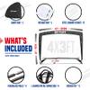 Soccer Goals Soccer Net - Kids Pop-up Football Goals for Backyard Practice & Training, Portable Set of 2 view 4
