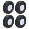 MECCANIXITY RC Airplane Wheels 1.5" OD RC Airplane,Aircraft PU Sponge Wheels,Tire Tail Wheel RC Aircraft Foam Wheel Replacement for DIY RC Model Plane Aircraft Pack of 4 view 1