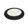 MECCANIXITY RC Airplane Wheels OD 2.5" xID 0.08",White RC Airplane Aircraft Sponge Wheels RC Aircraft Foam Wheel Replacement for DIY RC Model Plane Aircraft Pack of 1 view 3