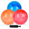LovesTown 3PCS Playground Balls, 14 Inch Bouncy Balls Inflatable Dodgeball Kickballs with Hand Pump, for Kids Indoor and Outdoor view 1