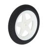 MECCANIXITY RC Airplane Wheels OD 2.36" xID 0.08",White RC Airplane Aircraft Sponge Wheels RC Aircraft Foam Wheel Replacement for DIY RC Model Plane Aircraft,Pack of 1 view 1