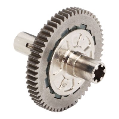 57T 0.8Mod Slipper Set, Metal Steel Slipper Clutch Spur Gear, Traction Control Slipper Gear