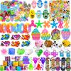 117 PCS Party Favors for Kids 4-8-12, Pop Fidget Toys, Goodie Bag Stuffers, Treasure Box Toys for Classroom Prizes, Pinata Stuffers, Goodie Bags Filler, Prize Box toys for Kids Classroom view 1