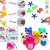 117 PCS Party Favors for Kids 4-8-12, Pop Fidget Toys, Goodie Bag Stuffers, Treasure Box Toys for Classroom Prizes, Pinata Stuffers, Goodie Bags Filler, Prize Box toys for Kids Classroom view 3