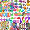 115 Pcs Party Favors for Kids 4-8-12, Pop Fidget Toys, Goodie Bag Stuffers, Treasure Box Toys for Classroom Prizes, Pinata Stuffers, Goodie Bags Filler, Prize Box toys for Kids Classroom view 1