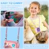 BEARDDO Silicone Cover Case for Bitzee Orginal Interactive Toy Digital Pet and Case, Protective Skin Sleeve with Lanyard for Bitzee Virtual Electronic Pets Accessories Kids Boys Girls (Pink) view 4
