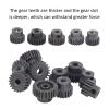 RC Motor Gear, 10Pcs/Set 16T25T 7075 48P Steel Motor Gear Pinion RC Accessory, 1/8 1/10 Brushless Motor RC Car Upgrade Accessories Replacement Parts Model Aircraft Accessories view 4