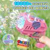 Eaglestone Bubble Guns for Toddlers 2 Packs, LED Light Automatic Bubble Machine Gun for Kids 4-8, Bubble Toys with Bubble Solution,Concentrate, Bubble Blaster Party Favor, Summer Outdoor Toys Gift view 3