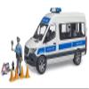 Bruder 02683 MB Sprinter Police Emergency Vehicle with Light & Sound Module view 1