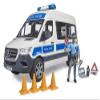 Bruder 02683 MB Sprinter Police Emergency Vehicle with Light & Sound Module view 2