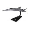 Generic Baidi Air Space Fighter Aircraft Model 1:50, Plastic, Grey, Model Aircraft, Tabletop, Military, Birthday, New in Stock view 3