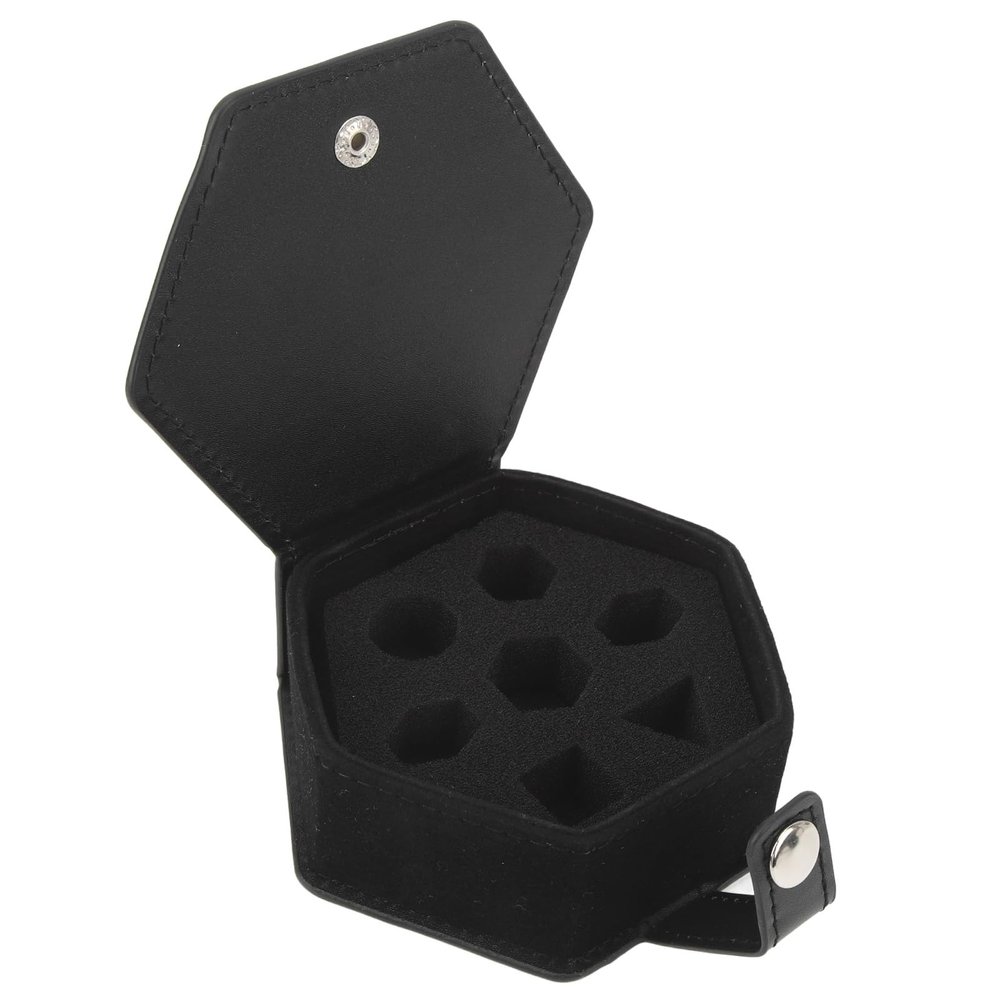 7 Dice Case Box Tray, Storage Holder for DND Dice Set, for D and D Dungeons and Dragons, Dice Storage Case, Individual Metal or Plastic Polyhedral Dice Display Case