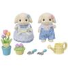 Calico Critters Blossom Gardening Set - Features Flora Rabbit Sister & Brother - Plant, Water, & Bloom with Your Adorable Critters! view 1