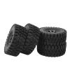 1.9 Inch RC Crawler Tire Rubber Tire with Aluminum Alloy Rim for SCX10 1/10 Crawlers Cars (#4) view 2